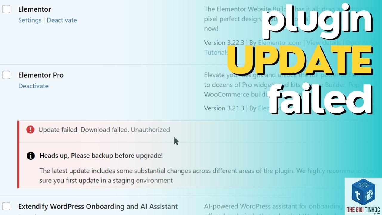 wordpress update download failed - Hình 3