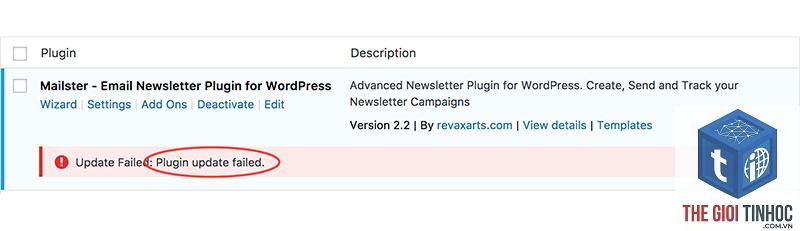 wordpress update failed - Hình 5