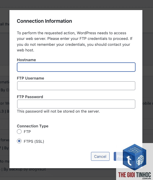 wordpress update ftp error - Hình 5