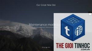 wordpress update maintenance mode