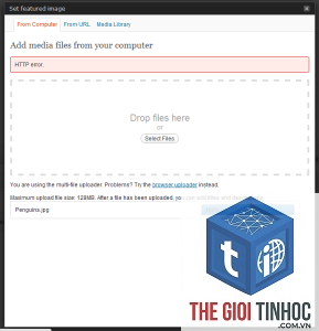 wordpress upload apache error