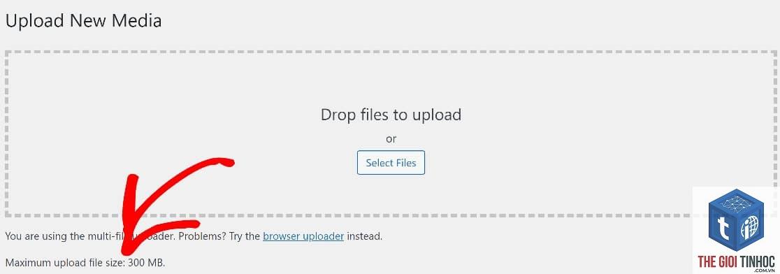 wordpress upload exceeds limit - Hình 4