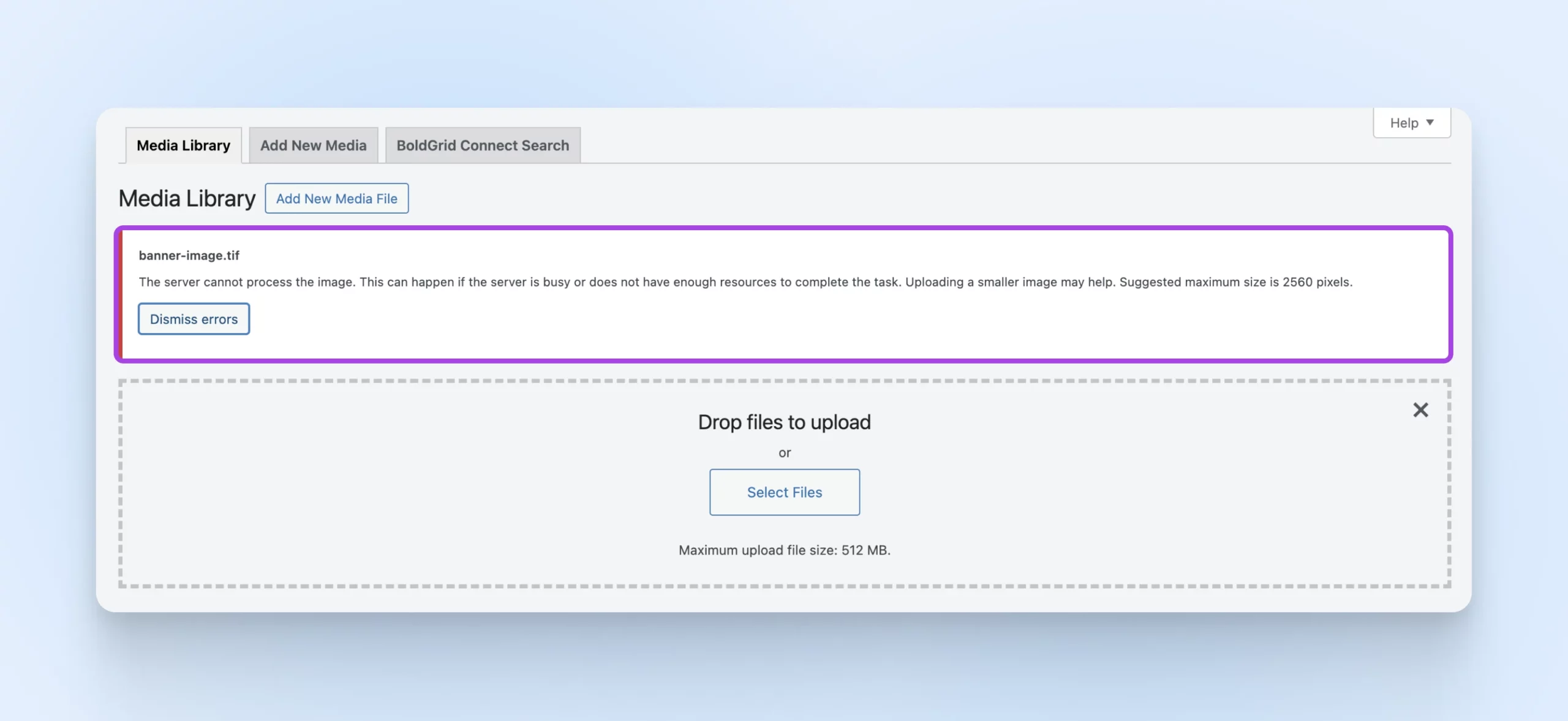 wordpress upload image error - Hình 3