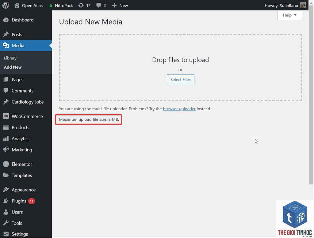 wordpress upload php ini error - Hình 4