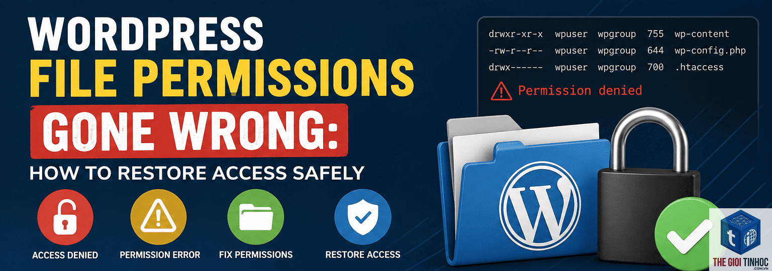 wordpress uploads permission lỗi - Hình 3