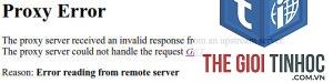 wordpress upstream error