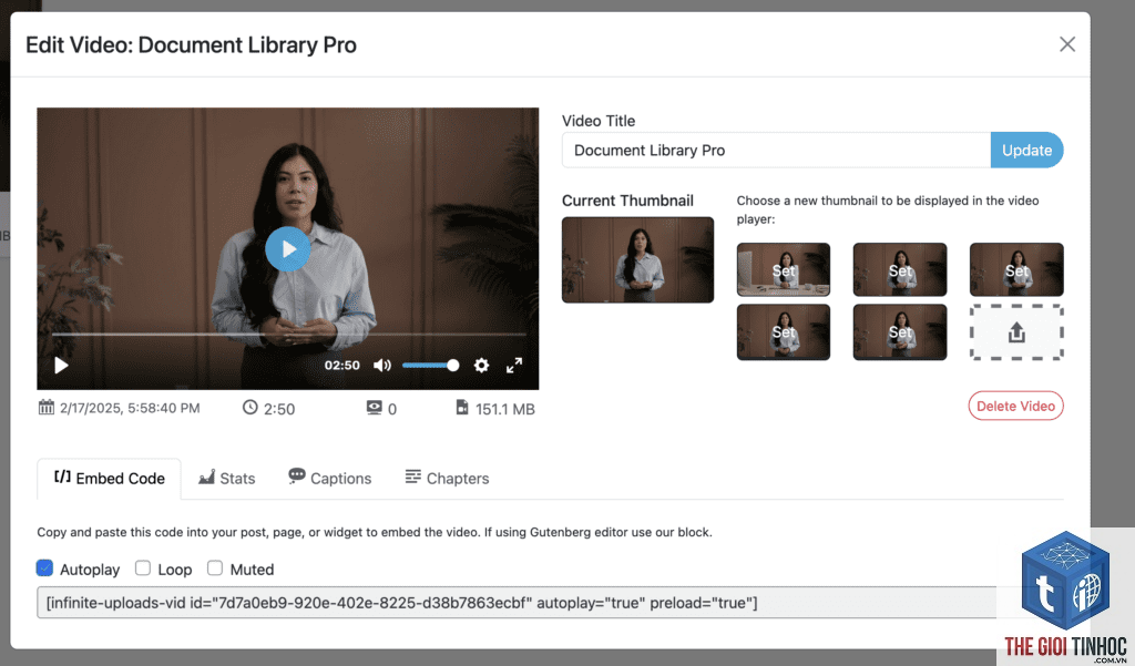wordpress video autoplay lỗi - Hình 5
