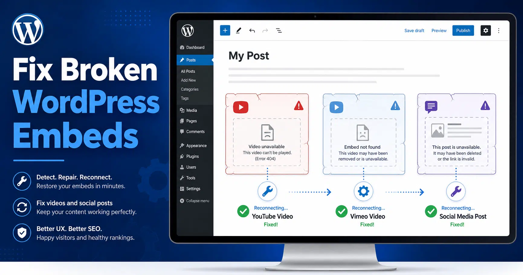 wordpress video embed lỗi - Hình 3