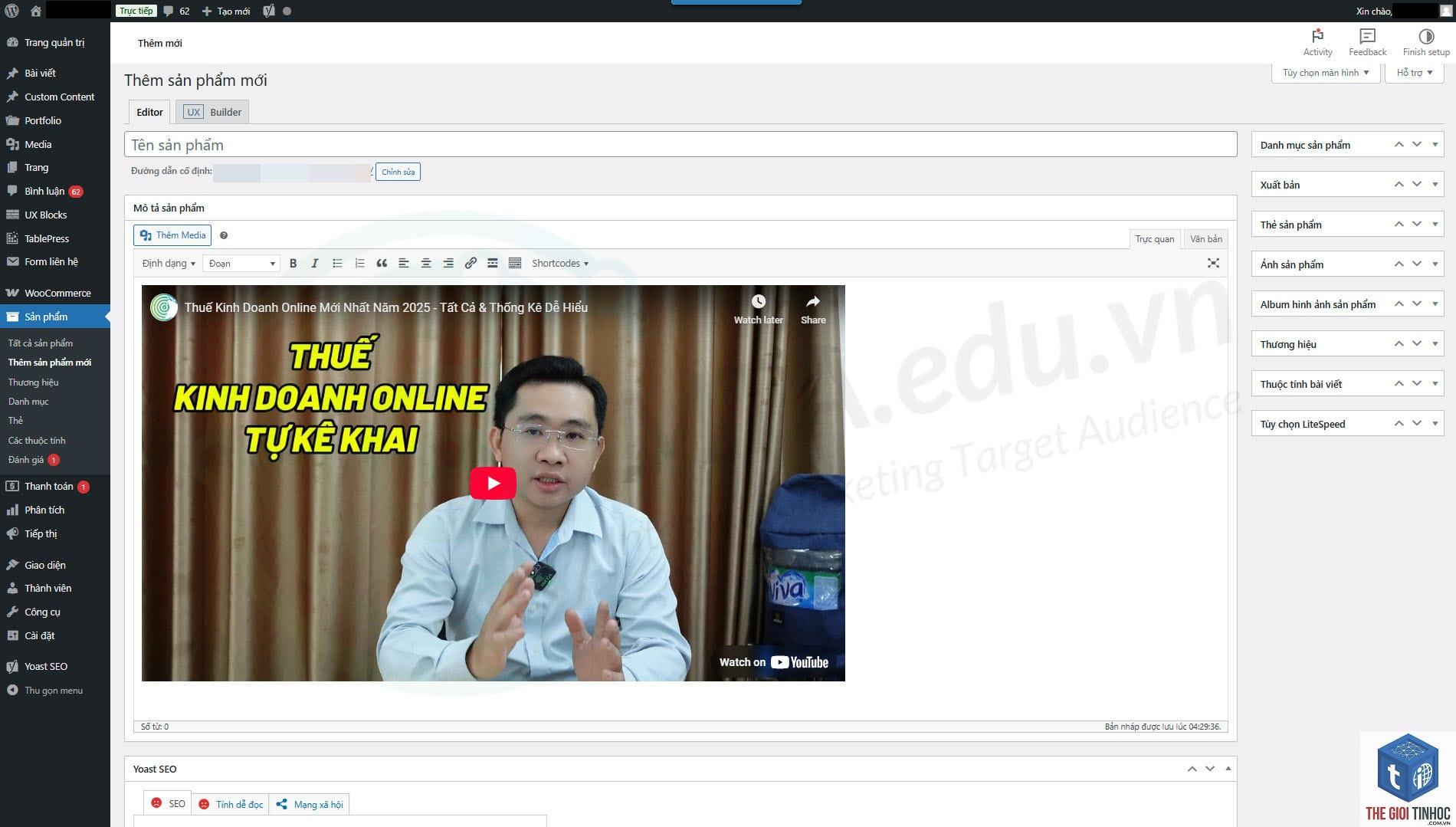 wordpress video không phát - Hình 5