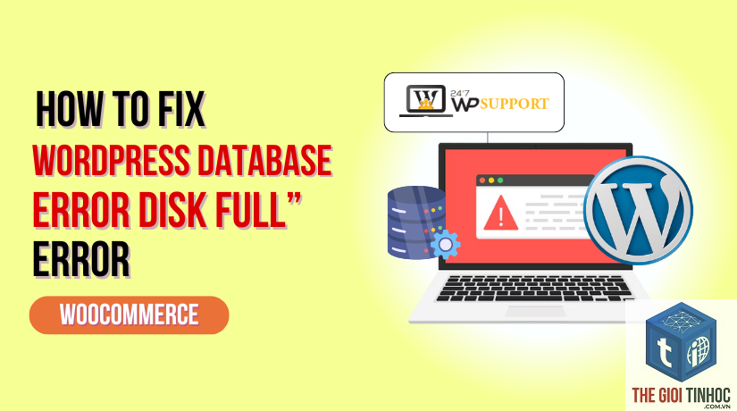 wordpress vps disk full