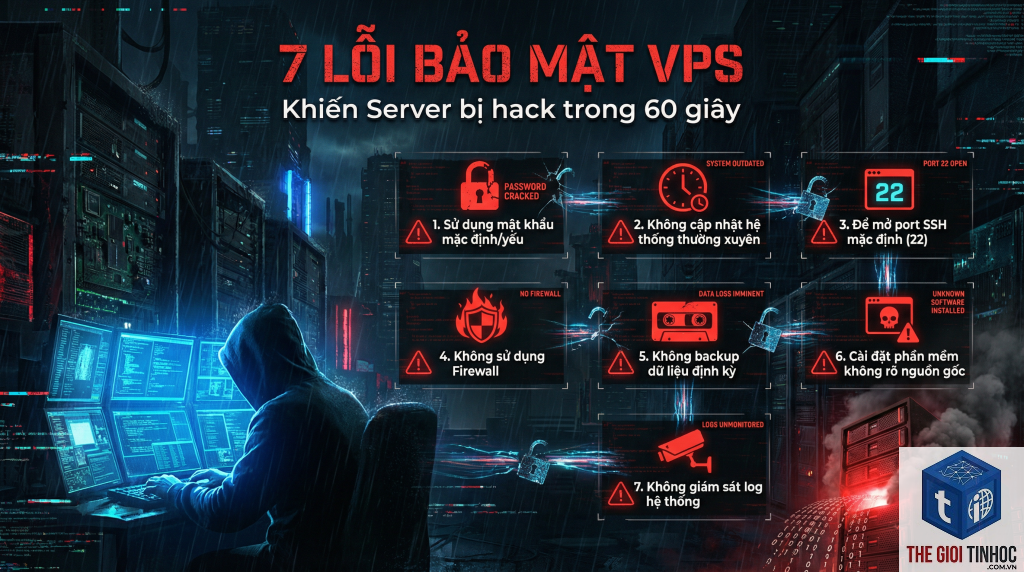 wordpress vps firewall lỗi