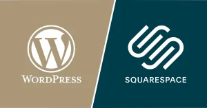 wordpress vs squarespace