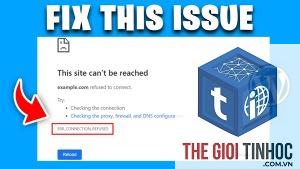 wordpress website connection refused