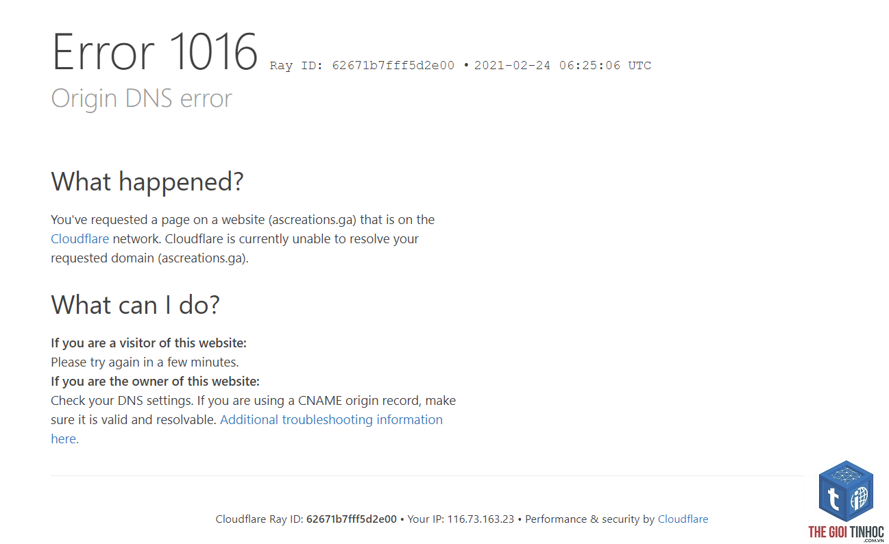 wordpress website dns error - Hình 5