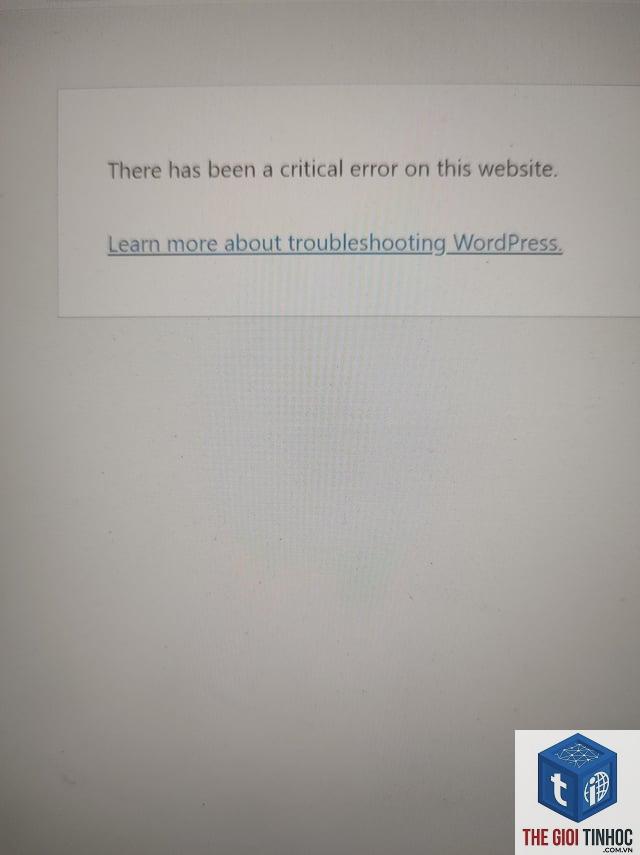 wordpress website not responding - Hình 1