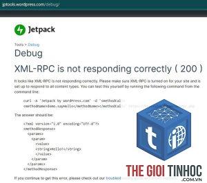 wordpress xmlrpc error