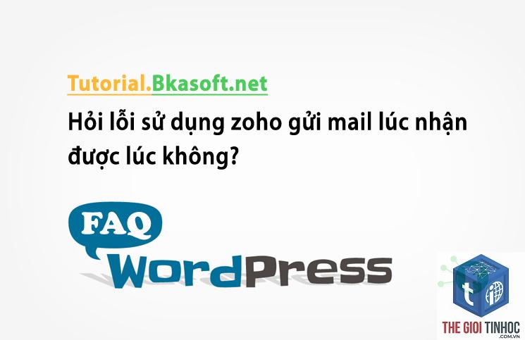 wordpress zoho dkim lỗi - Hình 3