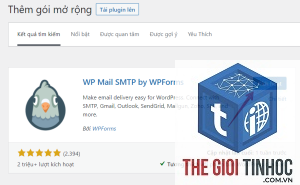 wordpress zoho email không gửi được
