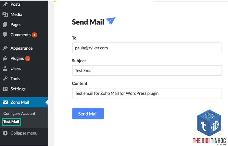 wordpress zoho email không gửi được - Hình 5