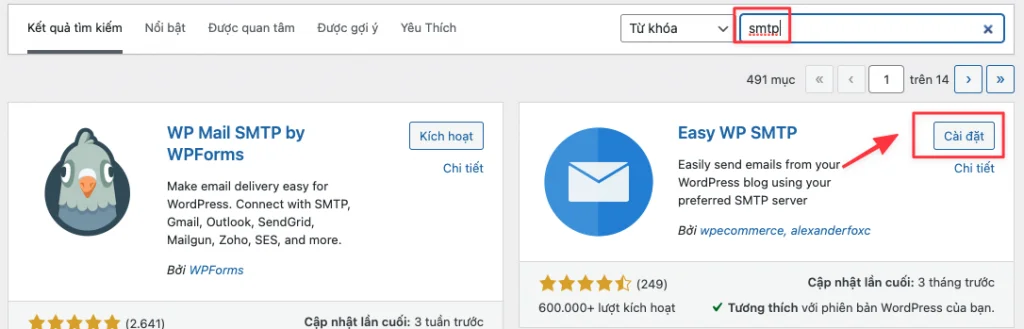 wordpress zoho mail smtp lỗi - Hình 2