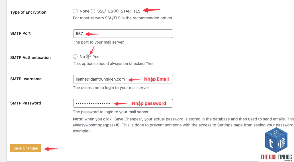 wordpress zoho mail smtp lỗi - Hình 5