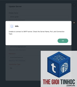 wordpress zoho smtp connection error