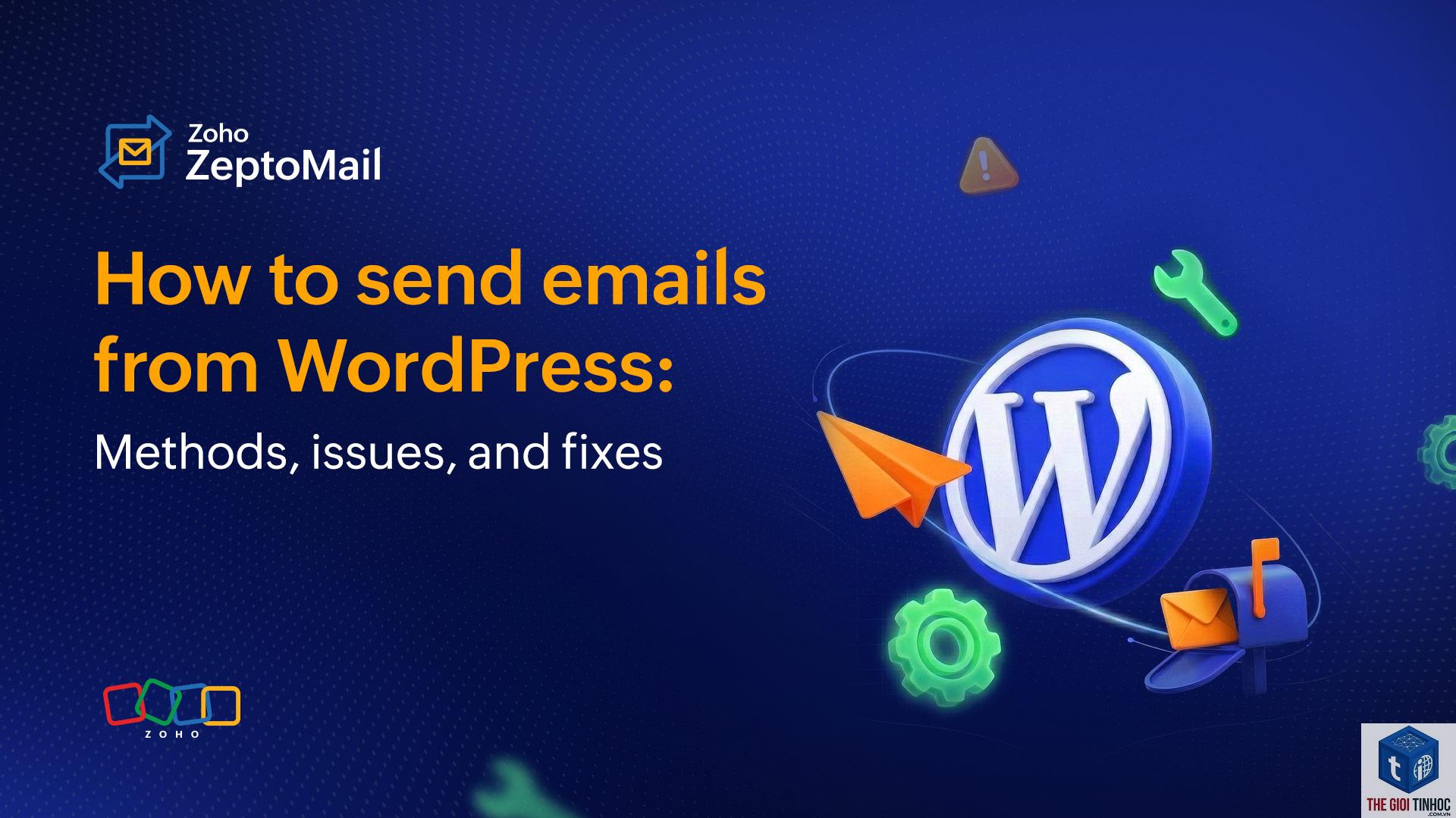 wordpress zoho spam issue - Hình 1