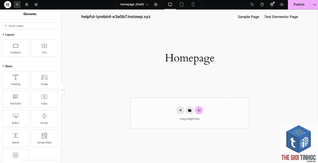 workspace elementor - Hình 4
