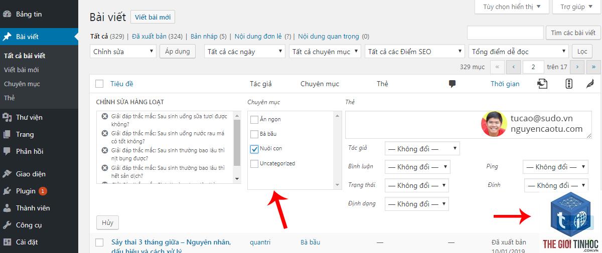 xem danh sách bài viết wordpress - Hình 4