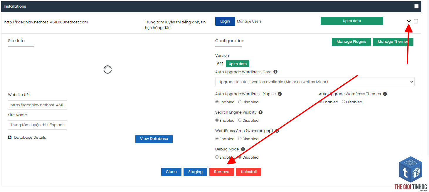 xóa dữ liệu cá nhân wordpress - Hình 3
