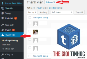 xóa dữ liệu cá nhân wordpress