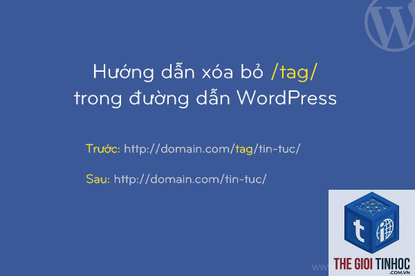xóa tag wordpress