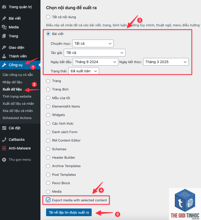xuất bài viết wordpress - Hình 3