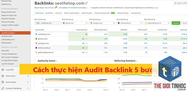 backlink audit là gì
