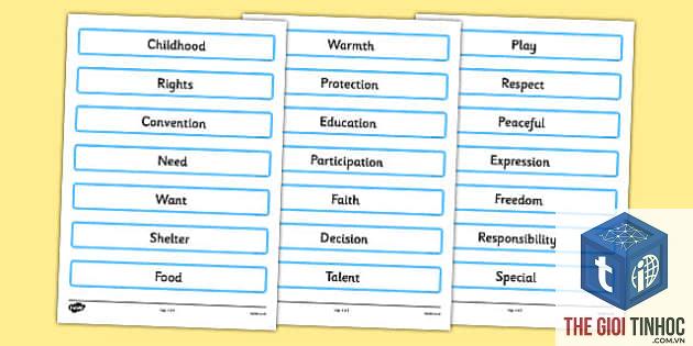 child keyword