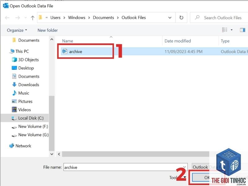 date archive là gì