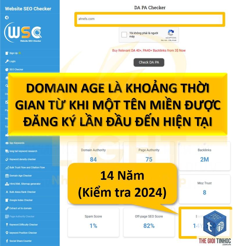 domain age là gì