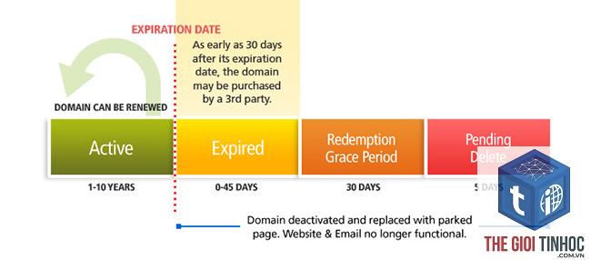 domain expiration là gì