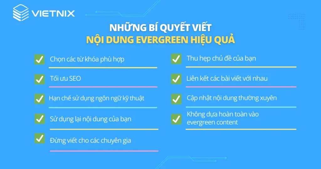 evergreen keyword là gì