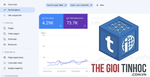 google search console tìm từ khóa