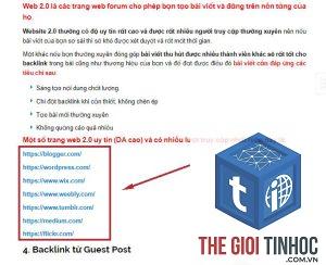 homepage backlink là gì