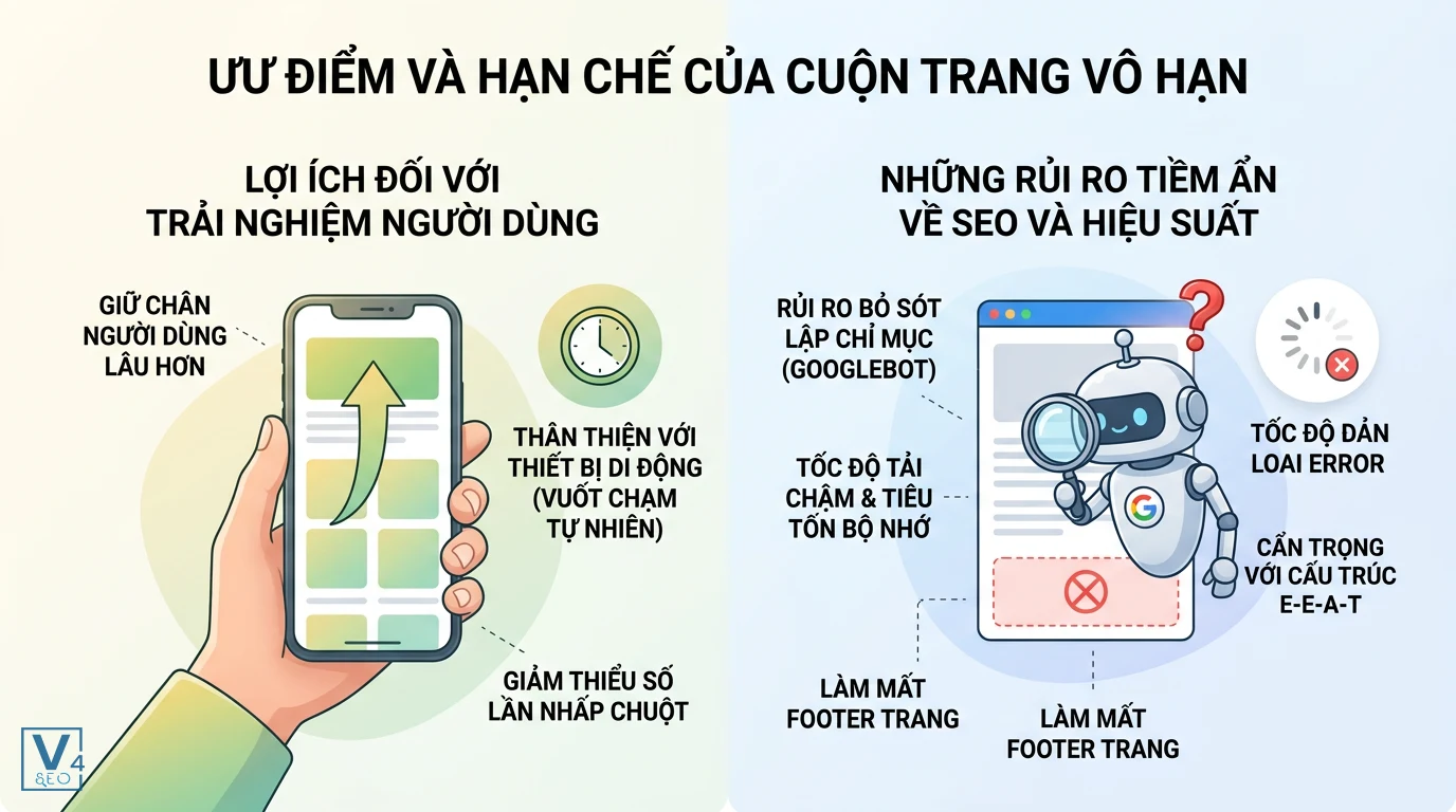 infinite scroll seo là gì - Hình 1