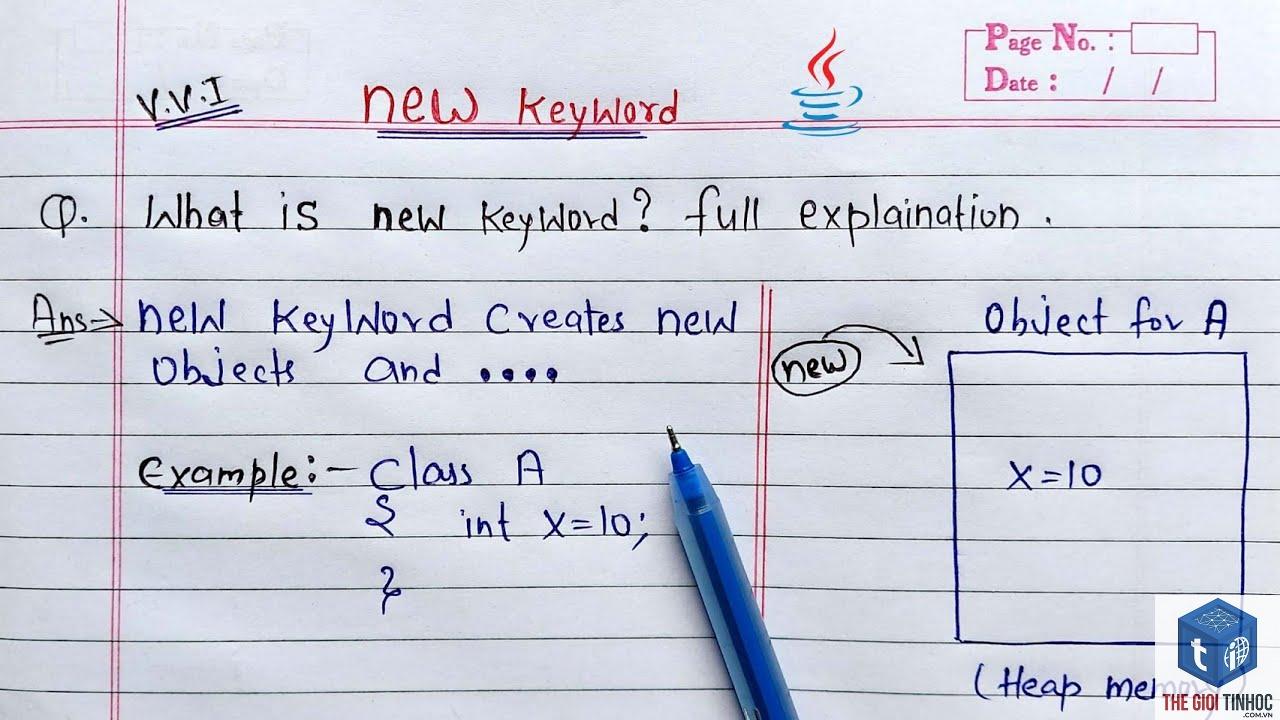 new keyword - Image 3