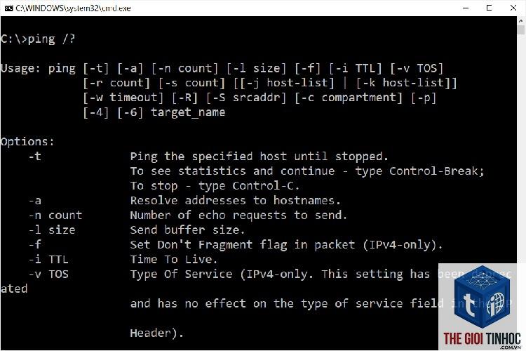 ping service là gì