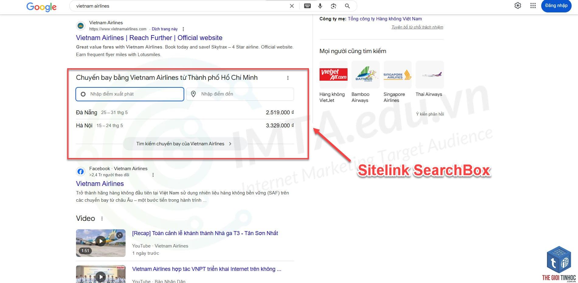 sitelinks search box schema là gì - Hình 5