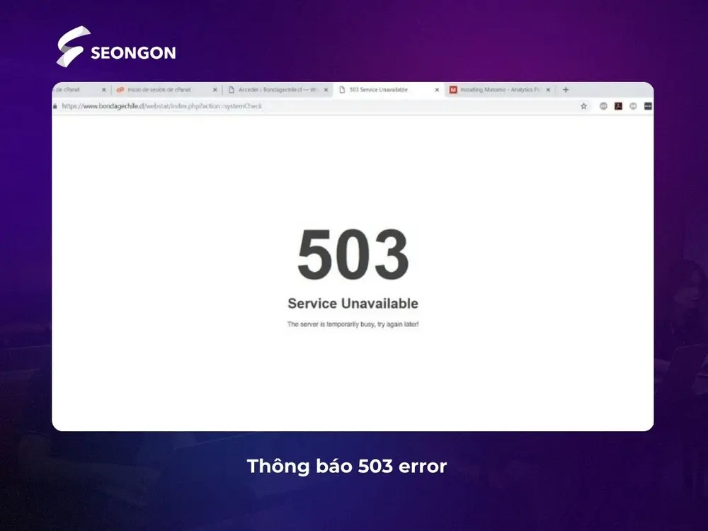 status code 503 là gì - Hình 5
