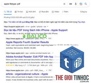 tìm từ khóa bằng toán tử google