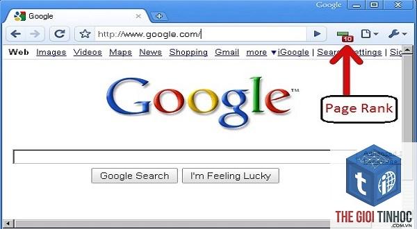 toolbar pagerank là gì