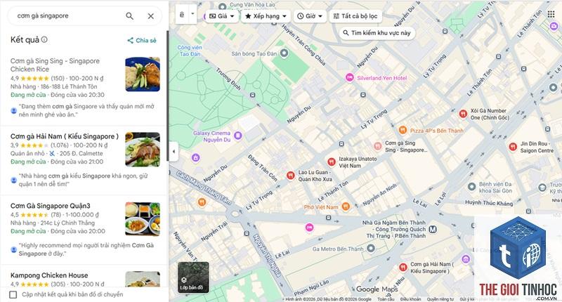 từ khóa google maps
