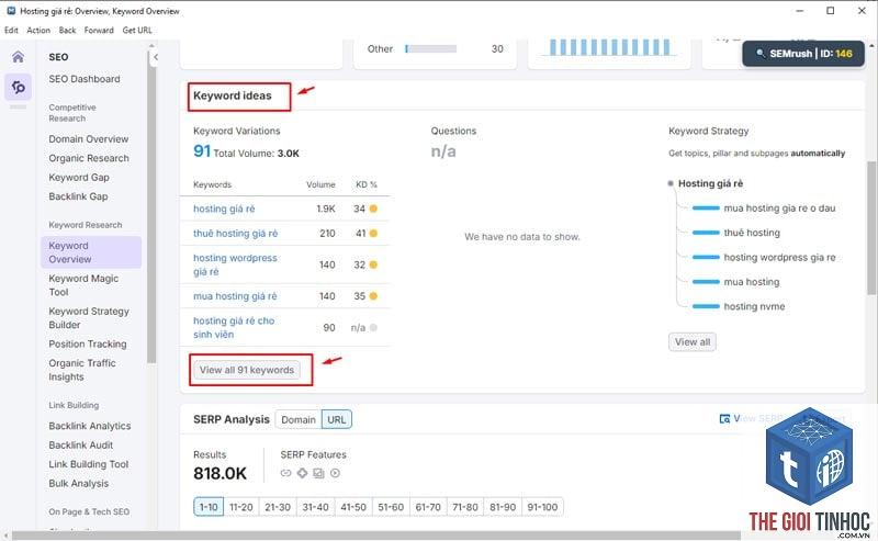 cách xem search volume semrush - Image 4